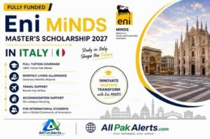 Eni MiNDS Master's Scholarship
