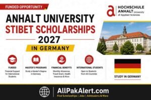 Anhalt University STIBET Scholarship