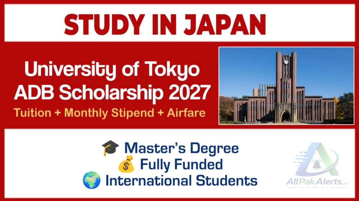 University of Tokyo ADB Scholarship