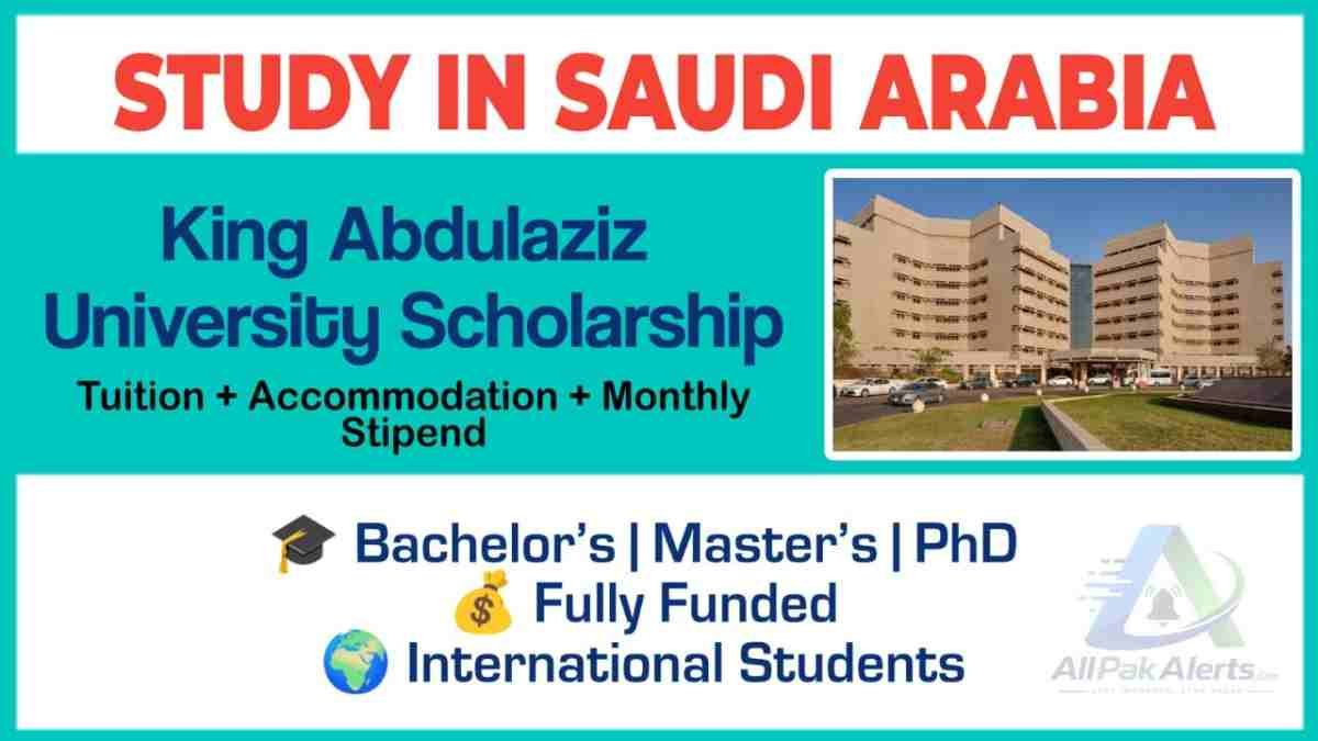 King Abdulaziz University Scholarship